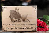 Custom Engraved Wooden Plaque - Cherish Memories Forever_Birthday (Design 1)