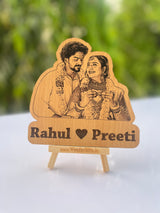 Wooden Caricatures - Photo Standy - Dispatched in 2 days